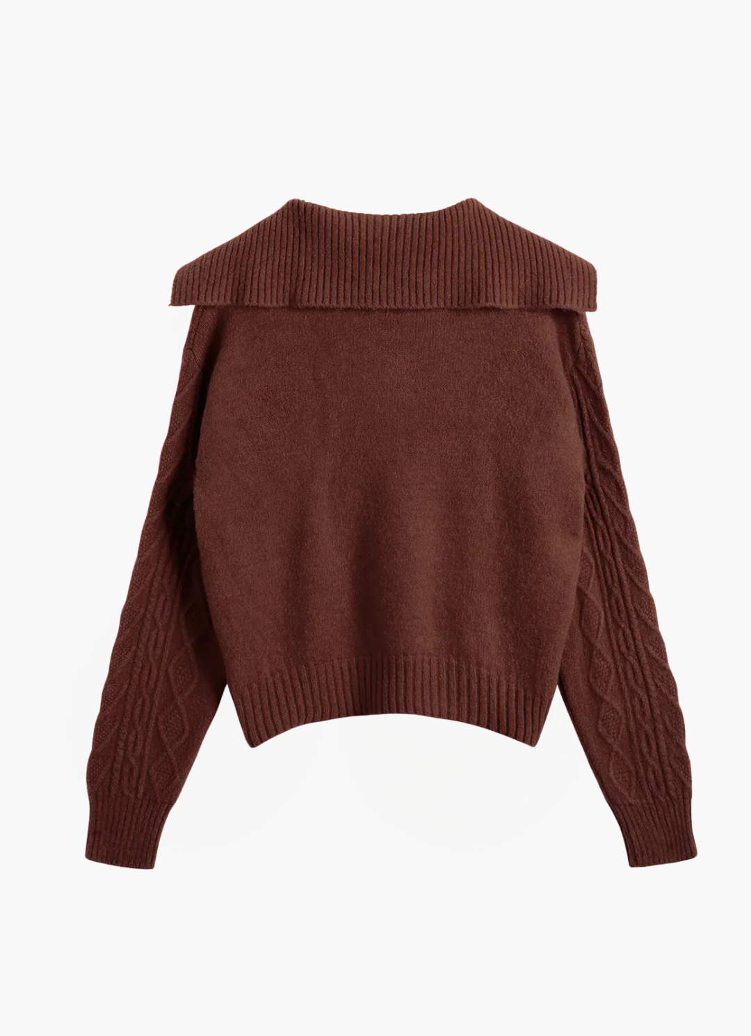 Loungewear Club™ | Toujours Amoureuse Pull Tricot Bordeaux
