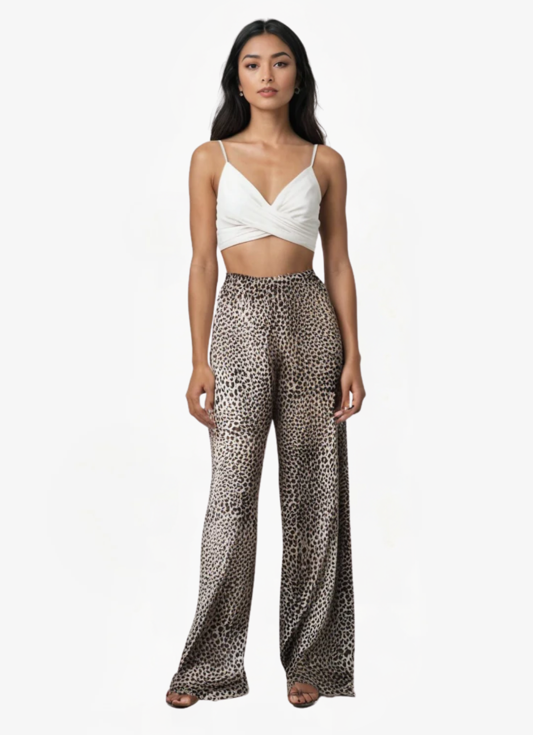 Loungewear Club™ | Pantalon Large Léopard