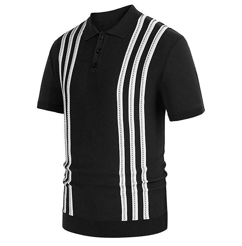 Loungewear Club™ | Polo décontracté rayé