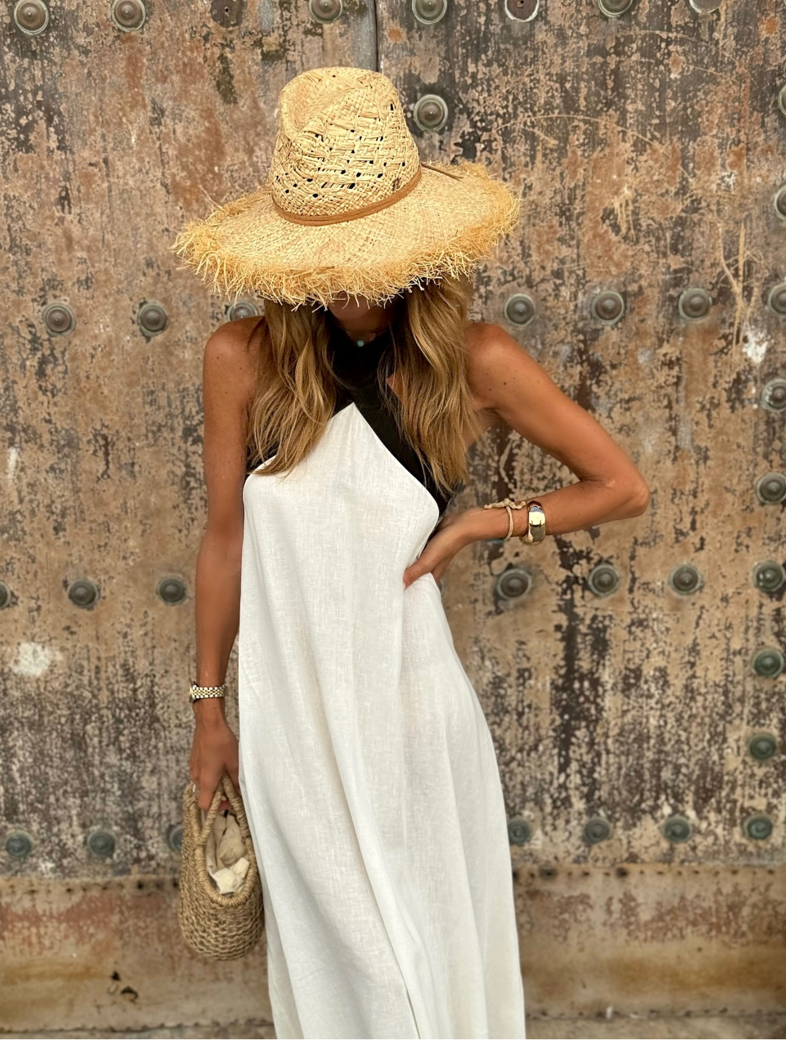 CANELA | Robe à décolleté croisé