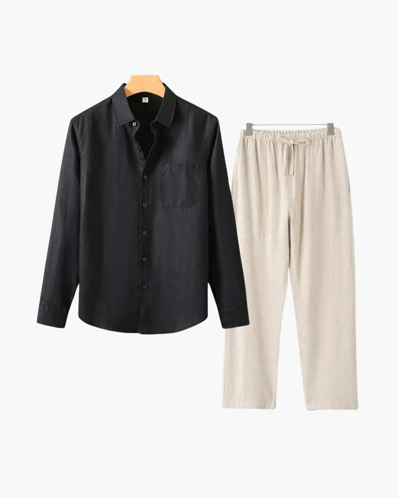Loungewear Club™ | Ensemble en Lin