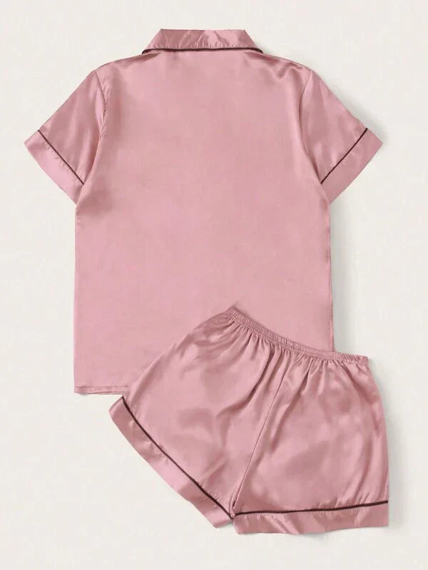Loungewear Club™️ | Pyjama court satiné