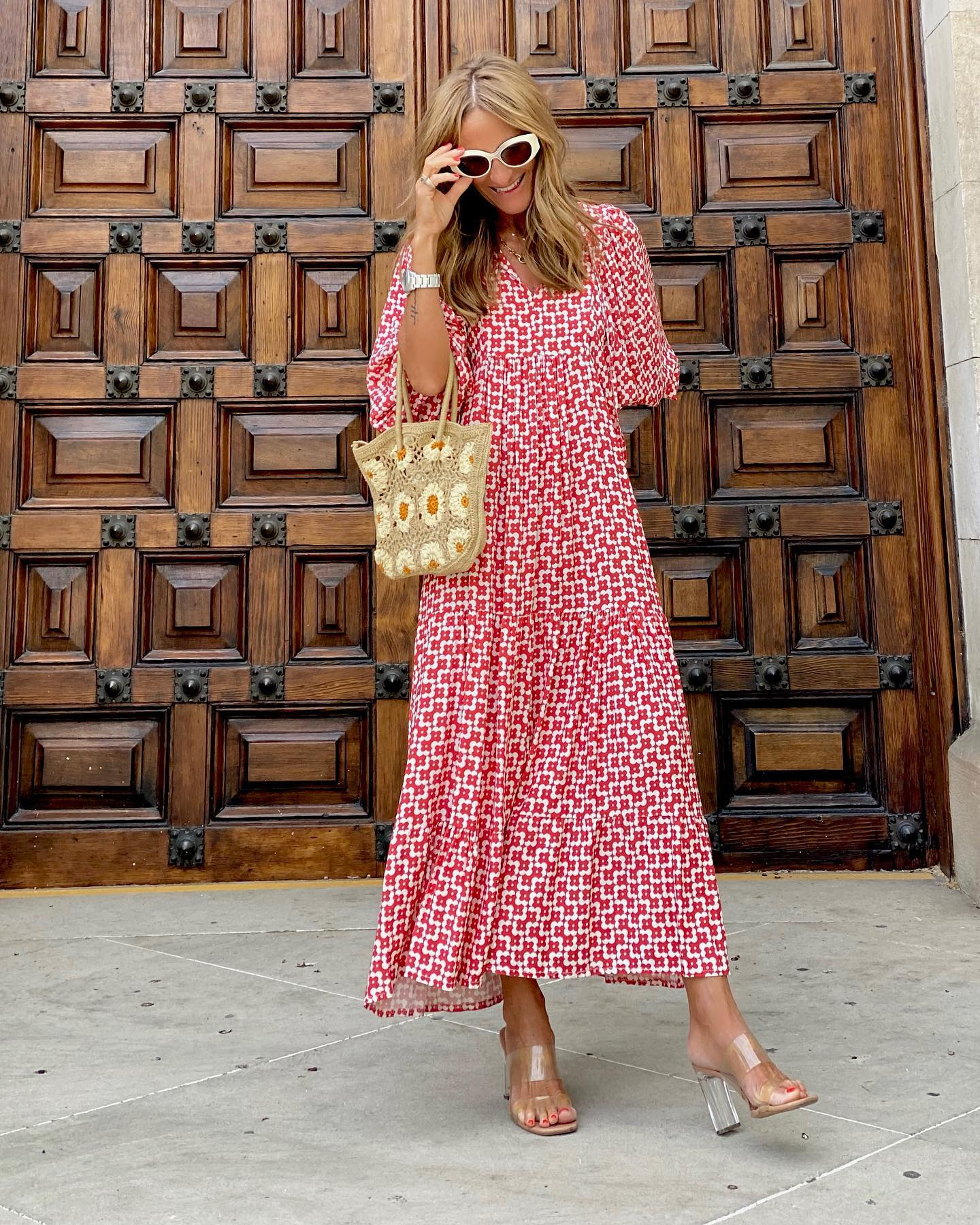 ZAIRA | Robe imprimée de saison