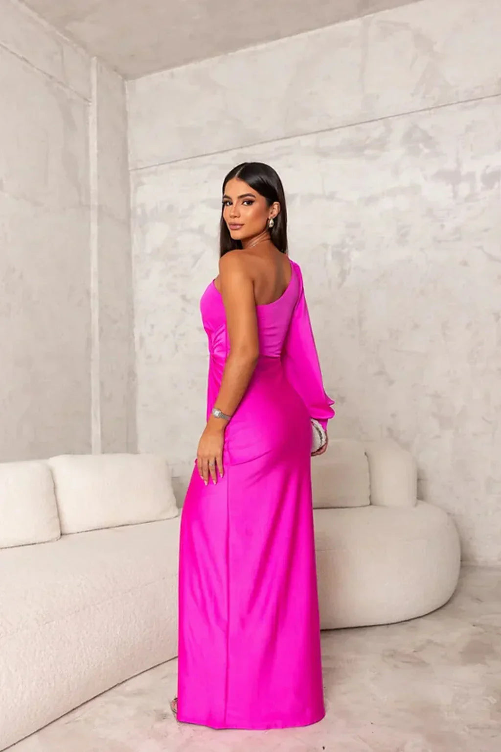 Alison - Robe Maxi Élégante à Fente