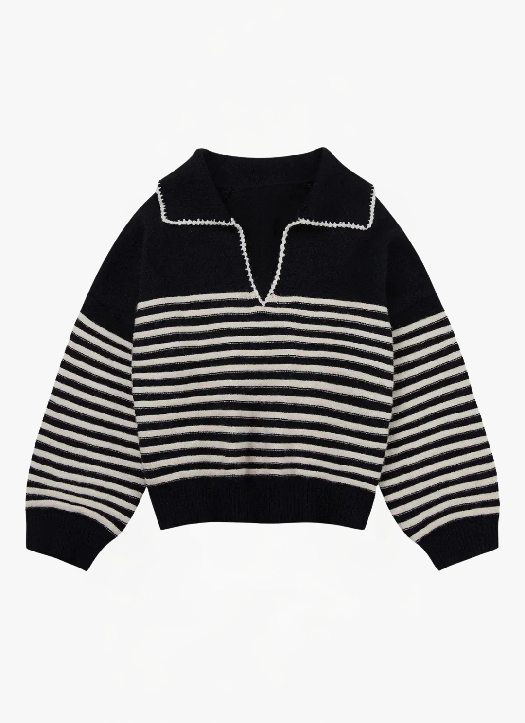 Loungewear Club™ | Pull à rayures Bold Chic Crosswalk