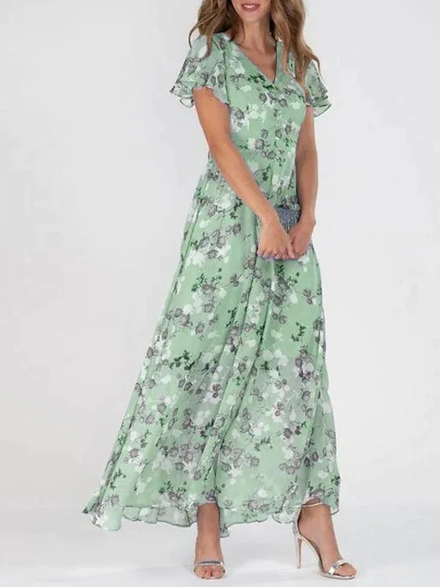 VICTORIA™ - Robe Glamoureuse Couverte du Ventre