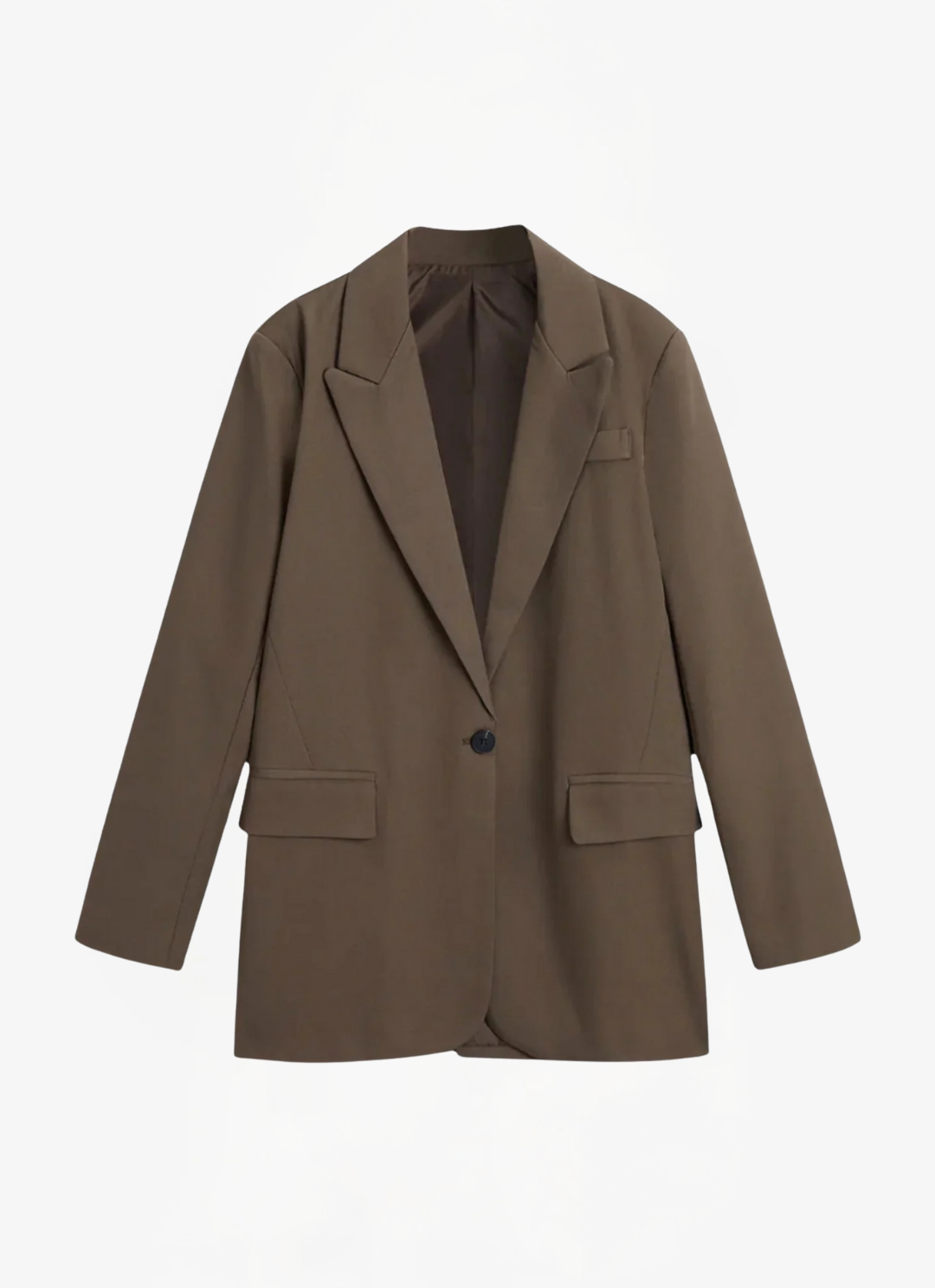Loungewear Club™️ | Blazer solide surdimensionné