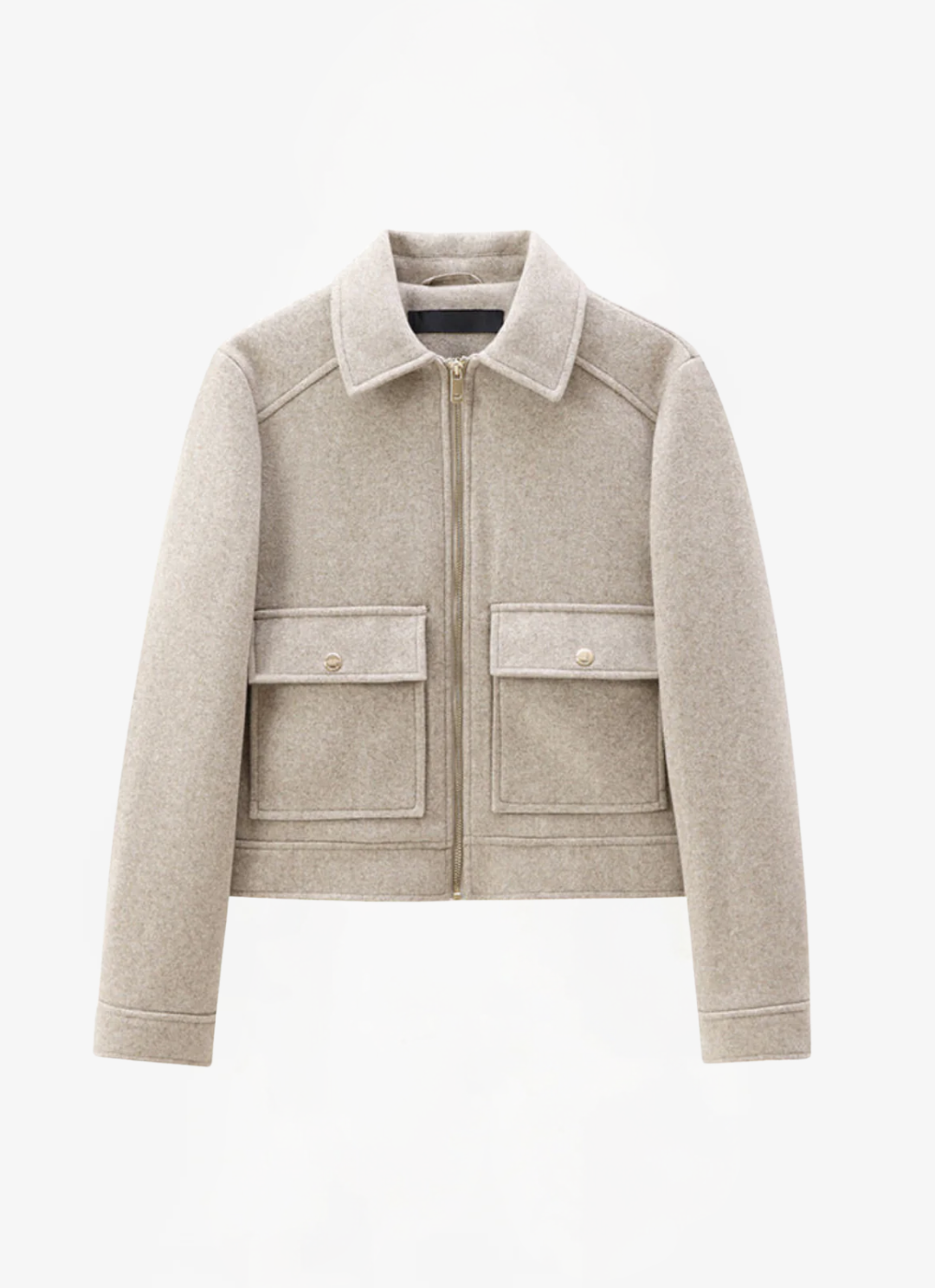 Loungewear Club™️ | Veste zippée en tweed