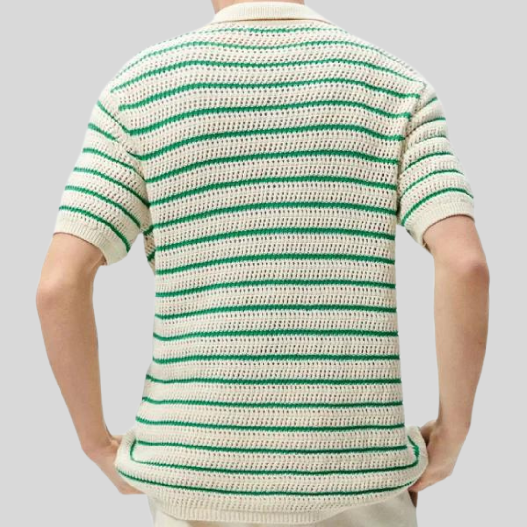 Loungewear Club™ - Chemise Tricotée à Boutons