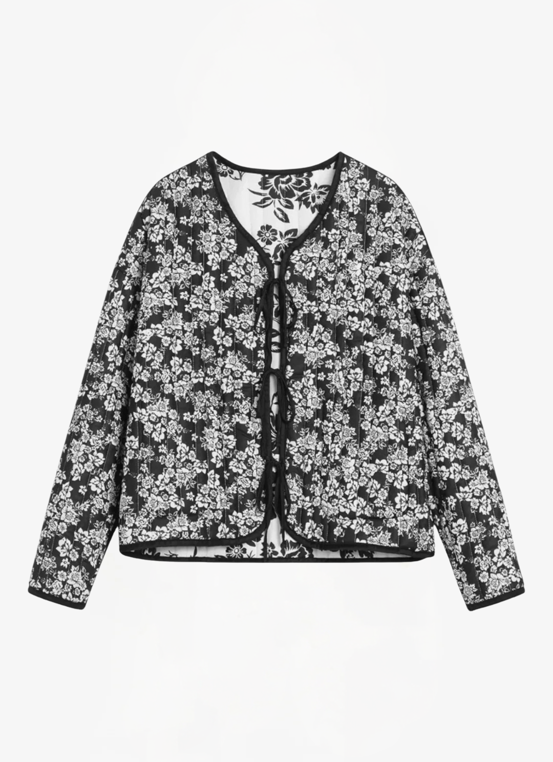 Loungewear Club™️ | Veste à fleurs double face