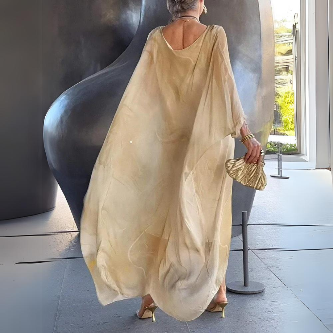 Laura™ - Robe en Chiffon de Soie Charmante
