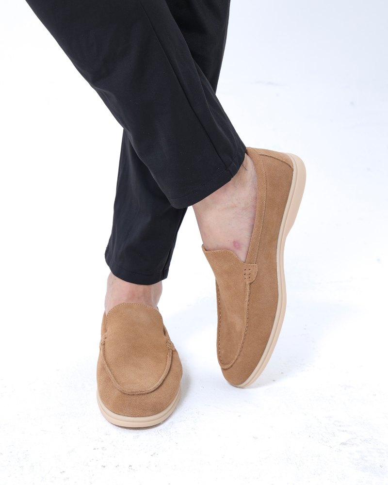 Loungewear Club™ | Mocassins en Suède Premium