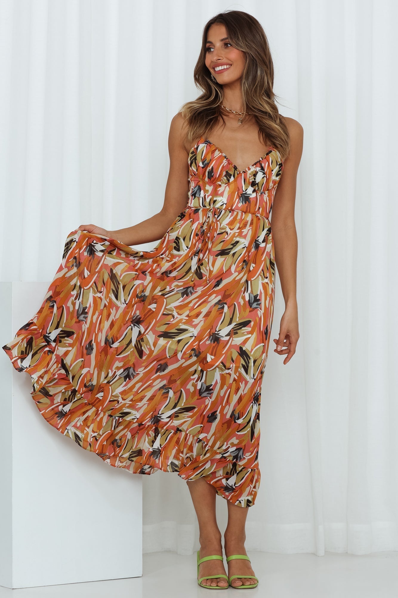 DORIA | Robe imprimée de saison