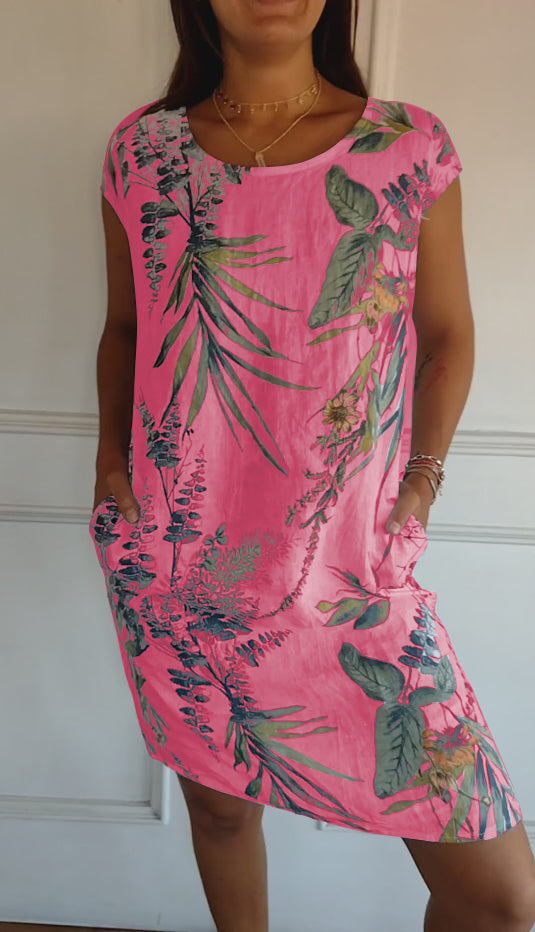 Lillian™ - Robe Imprimée Décontractée