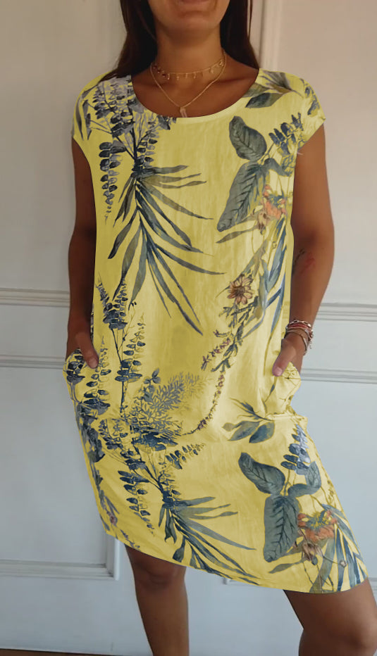 Lillian™ - Robe Imprimée Décontractée