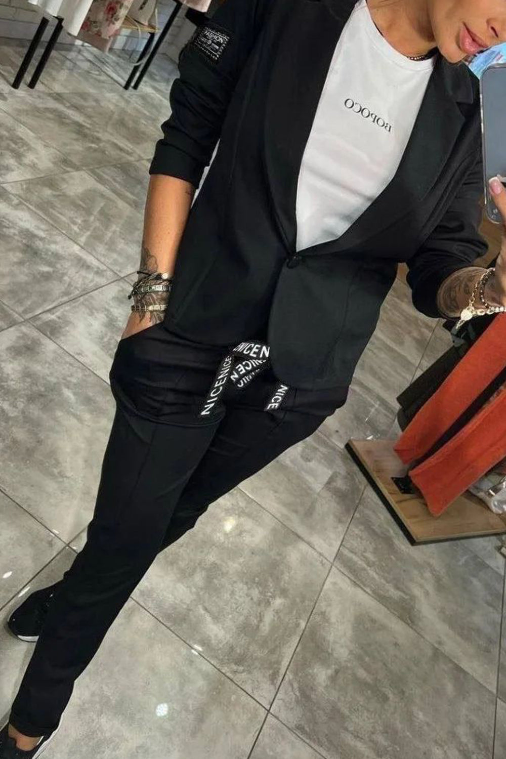 Loungewear Club™ | Ensemble Blazer et Jogger Décontracté