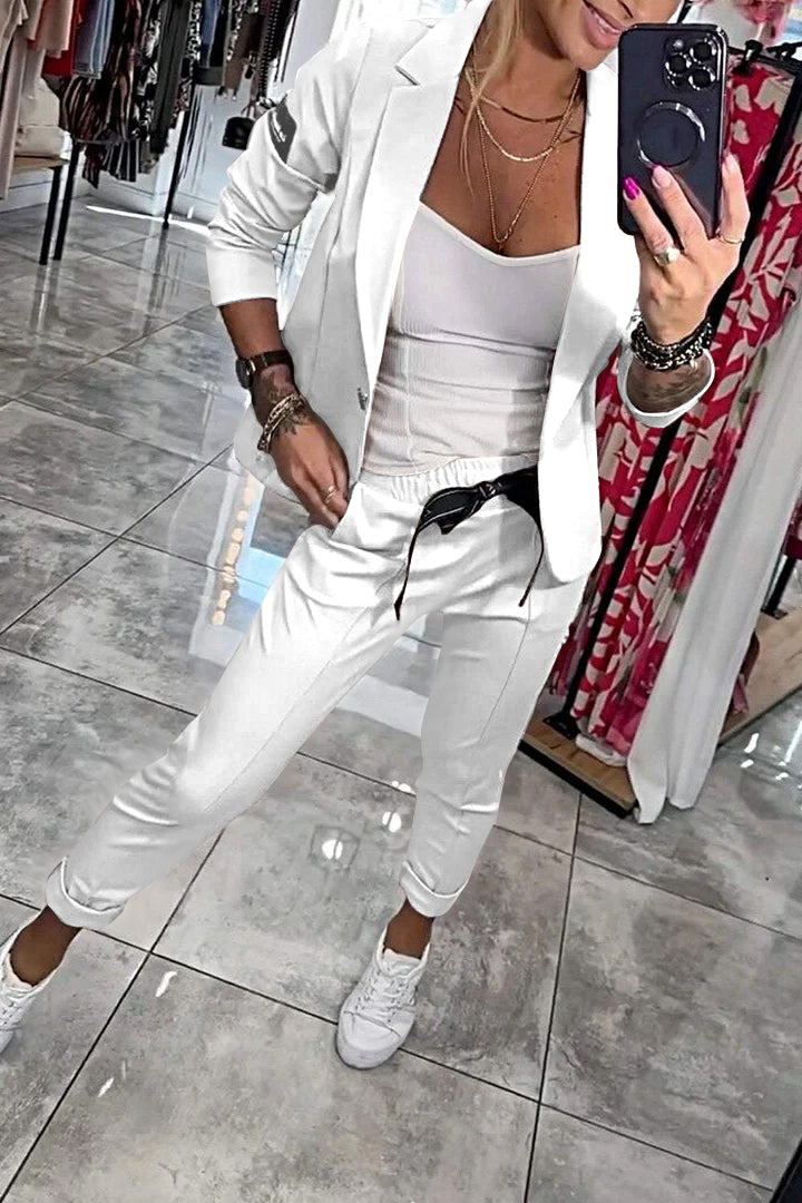 Loungewear Club™ | Ensemble Blazer et Jogger Décontracté