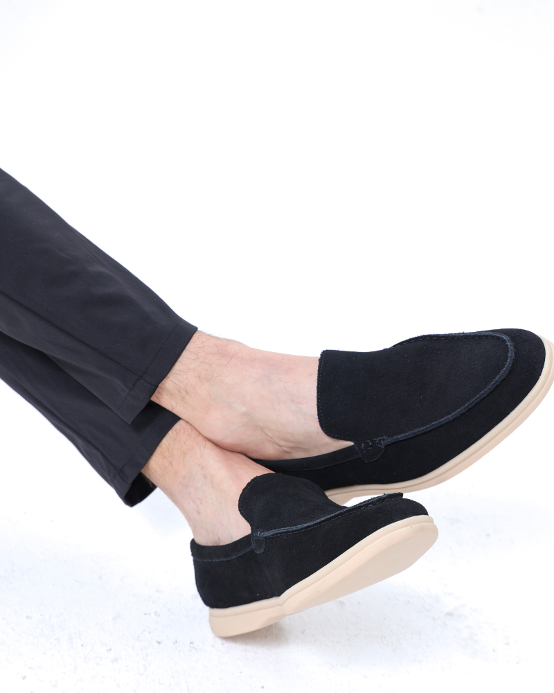 Loungewear Club™ | Mocassins en Suède Premium