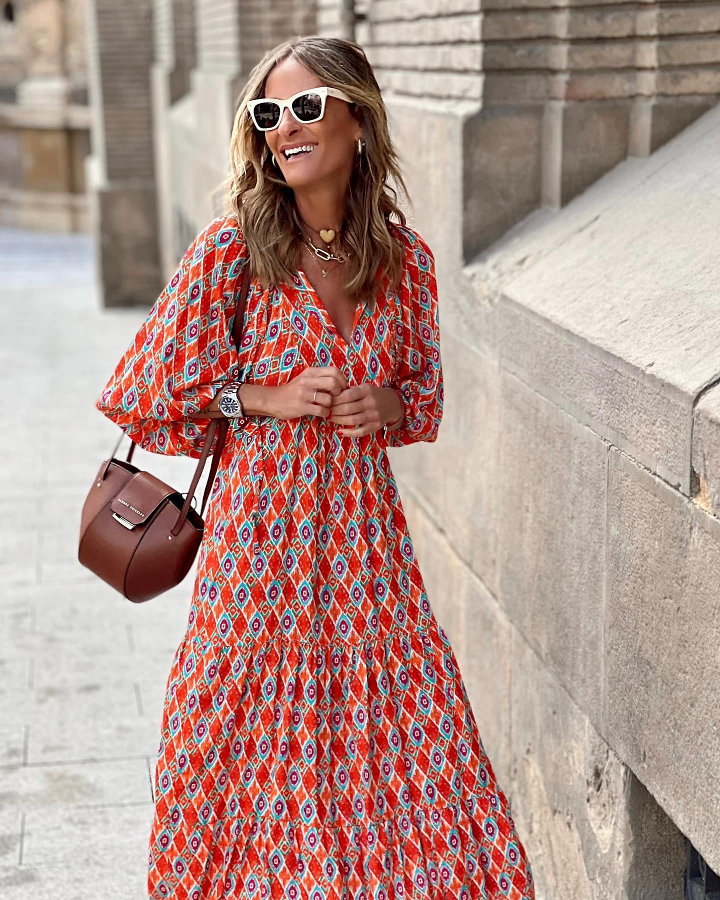 ZAIRA | Robe imprimée de saison
