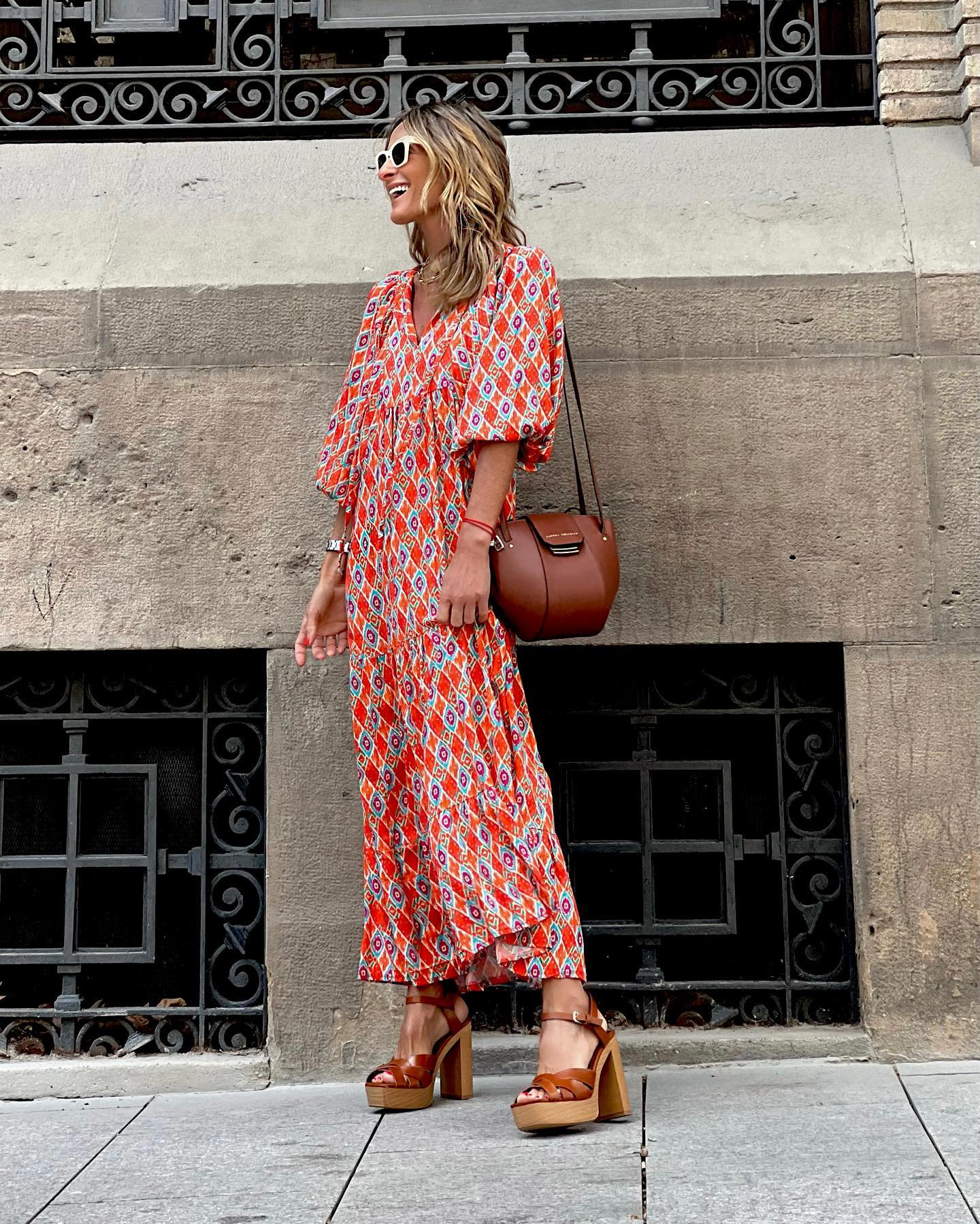 ZAIRA | Robe imprimée de saison