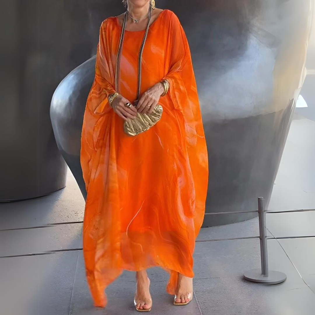 Laura™ - Robe en Chiffon de Soie Charmante