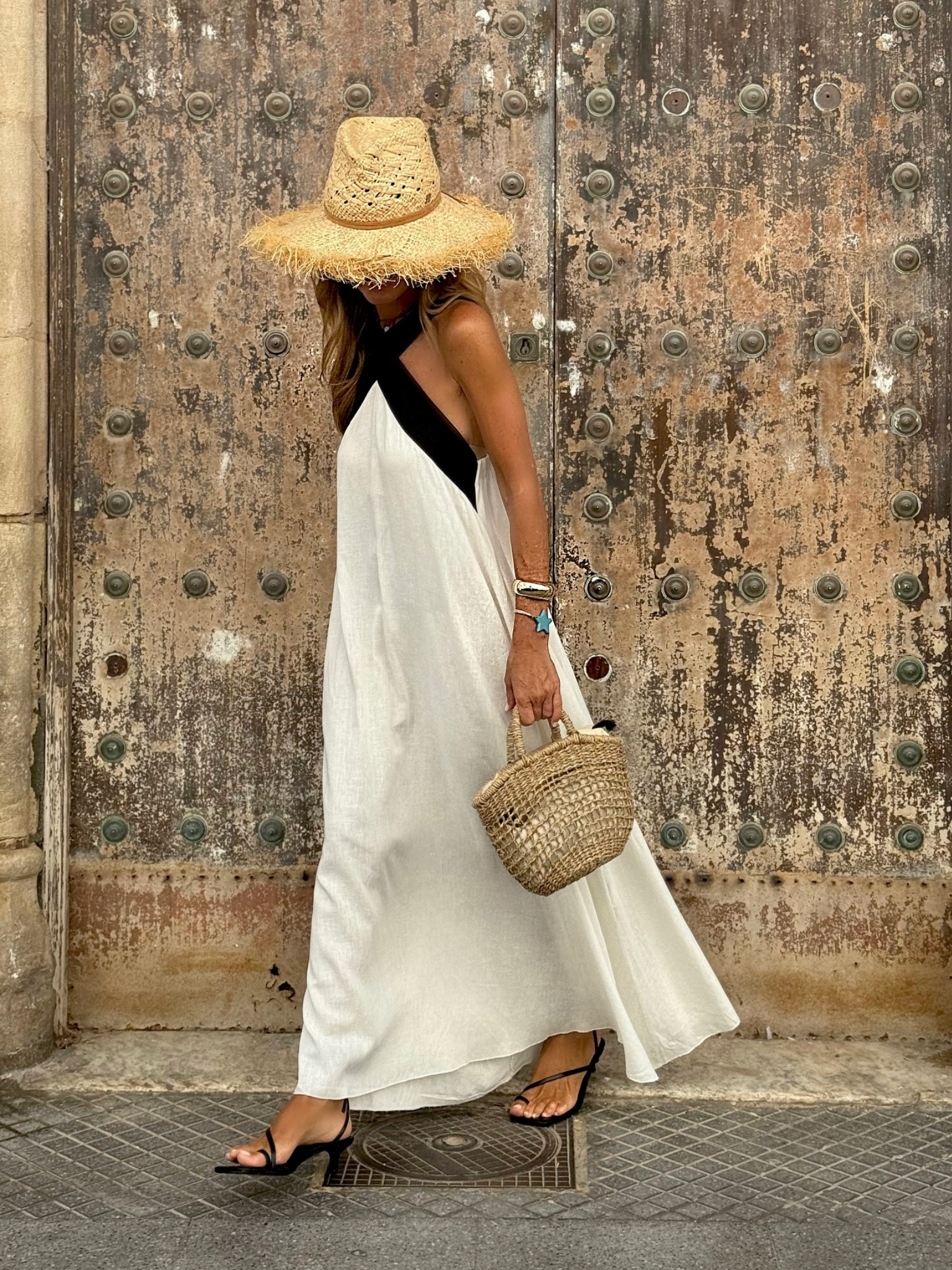 CANELA | Robe à décolleté croisé