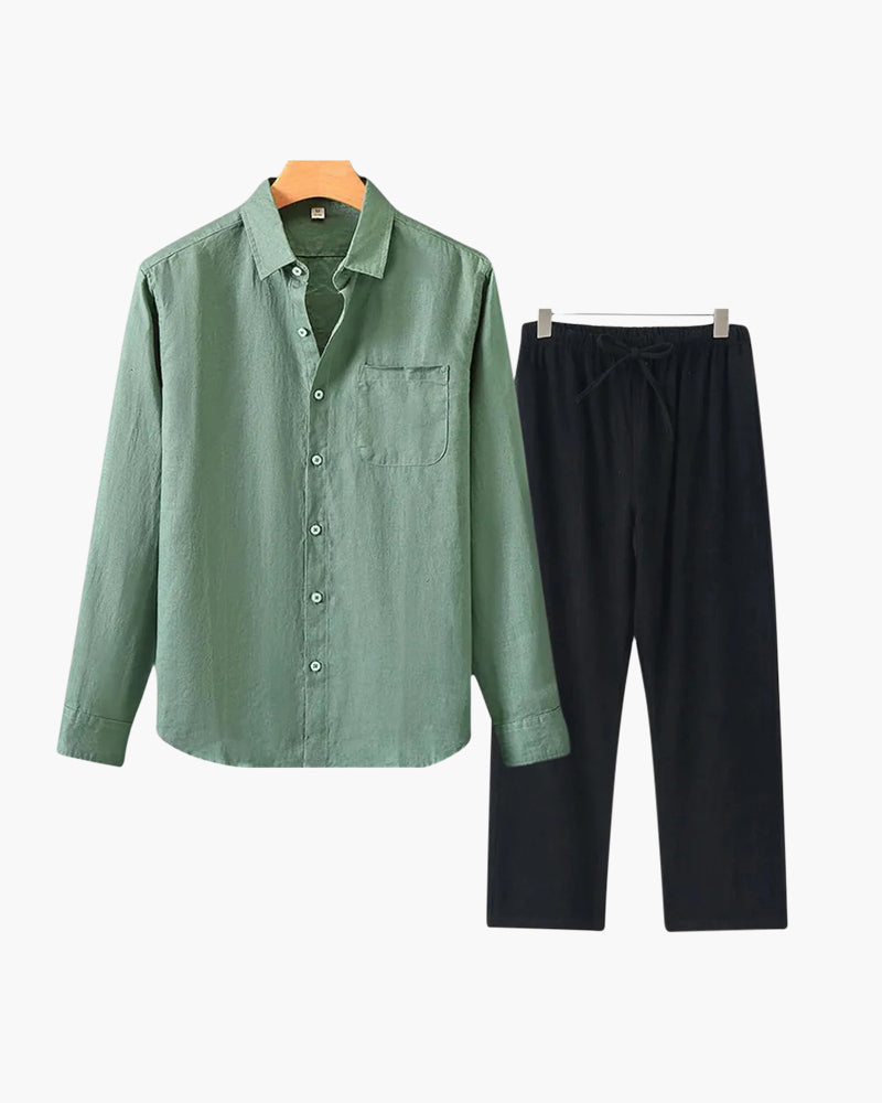 Loungewear Club™ | Ensemble en Lin