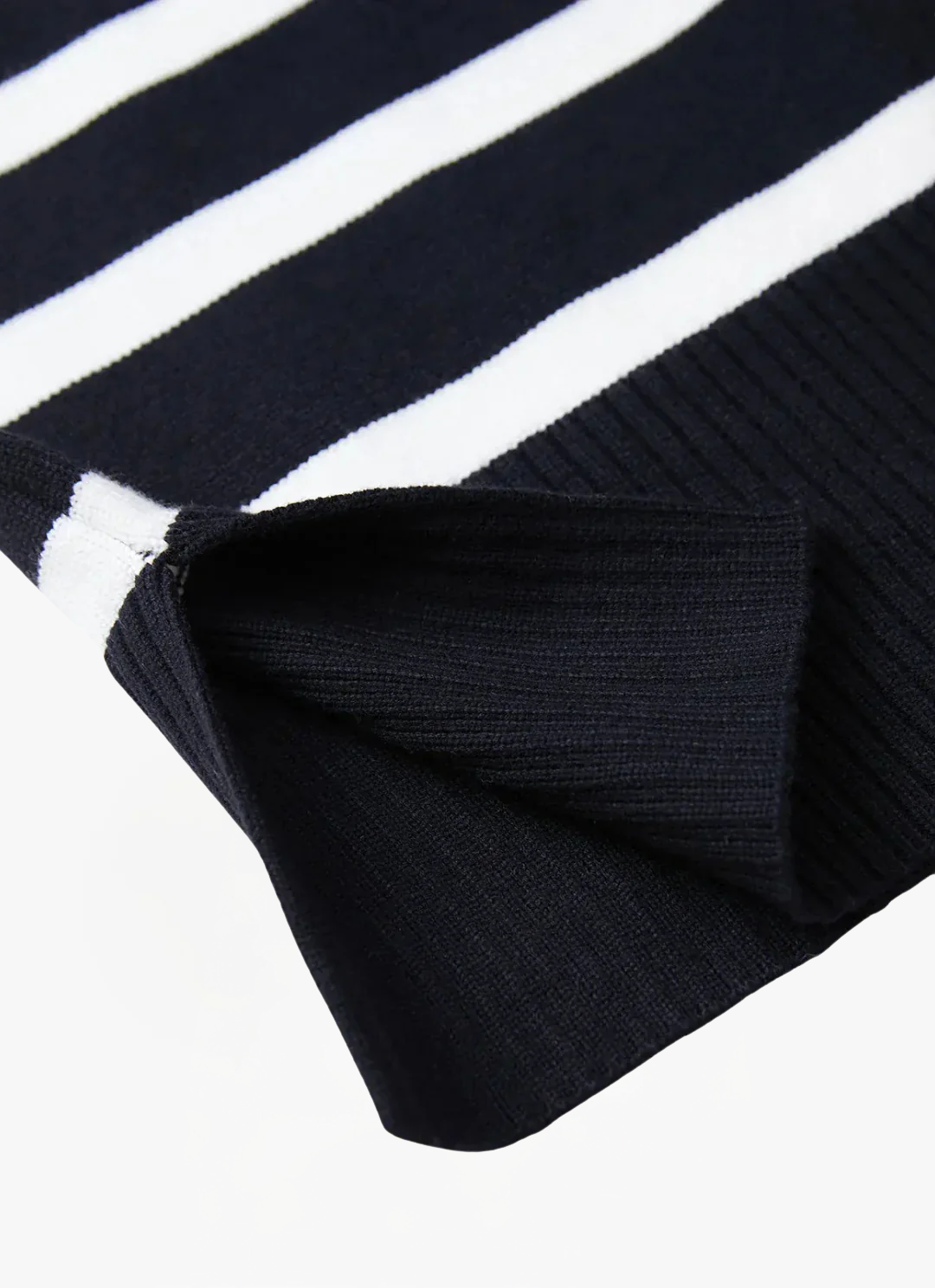 Loungewear Club™ | Pull Col Montant Rayé Confortable