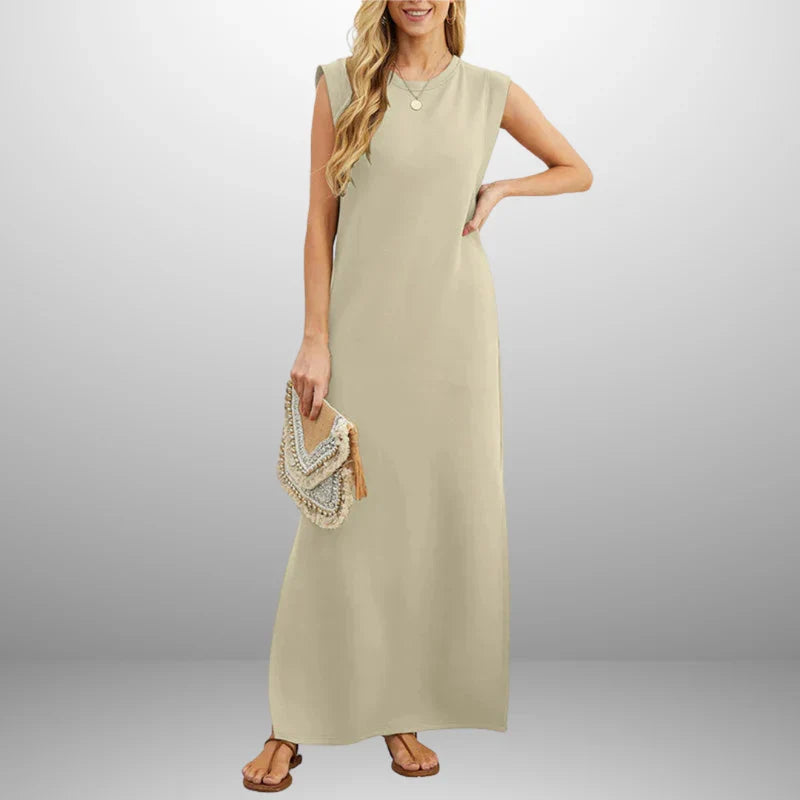 Inma | Robe longue fluide anti-rides