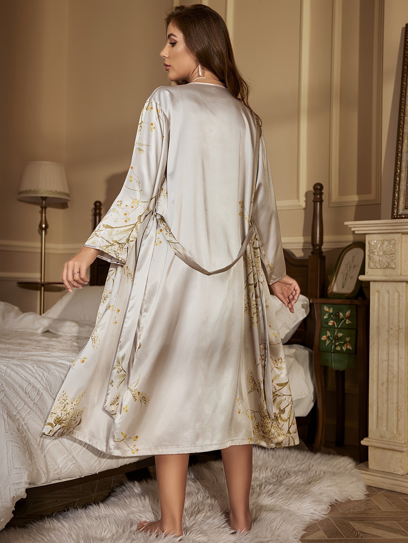 Loungewear Club™️ | Ensemble lounge en satin de soie