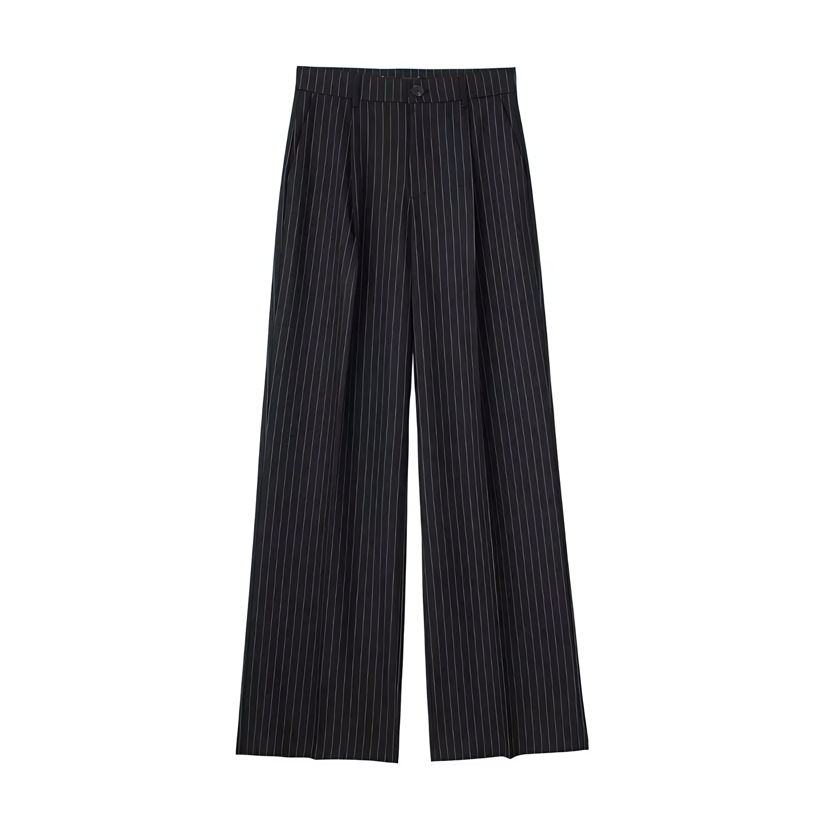Loungewear Club™ | Pantalon Large à Rayures Chic