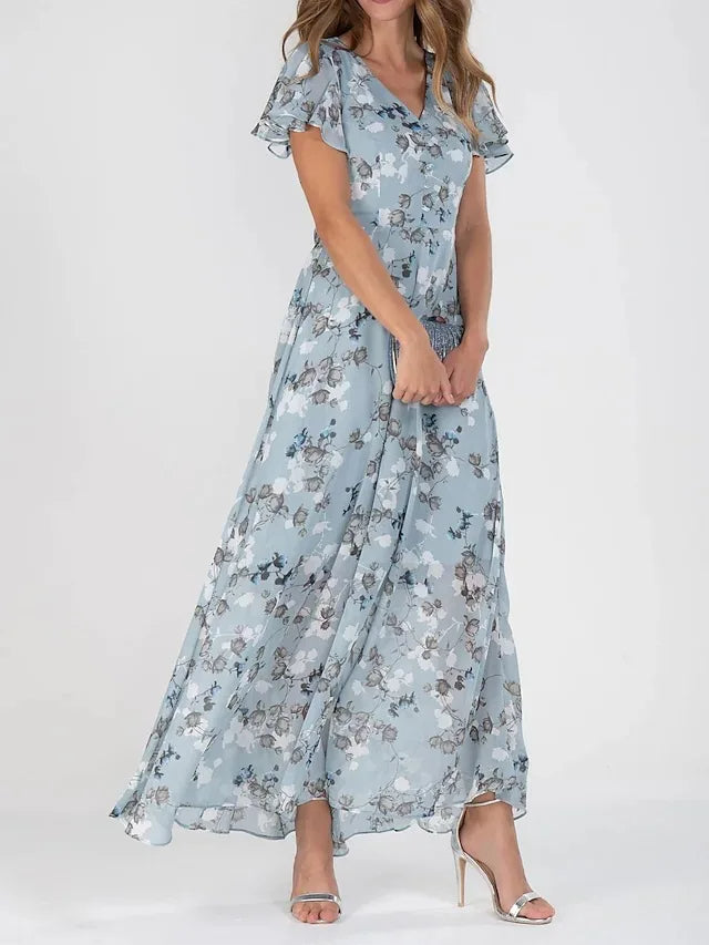 VICTORIA™ - Robe Glamoureuse Couverte du Ventre