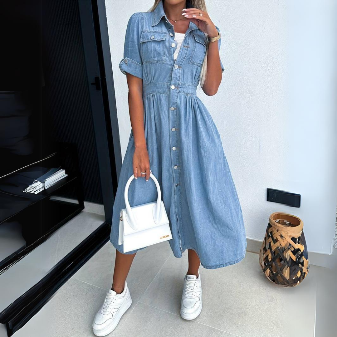 Blair™ - Robe Midi Élégante