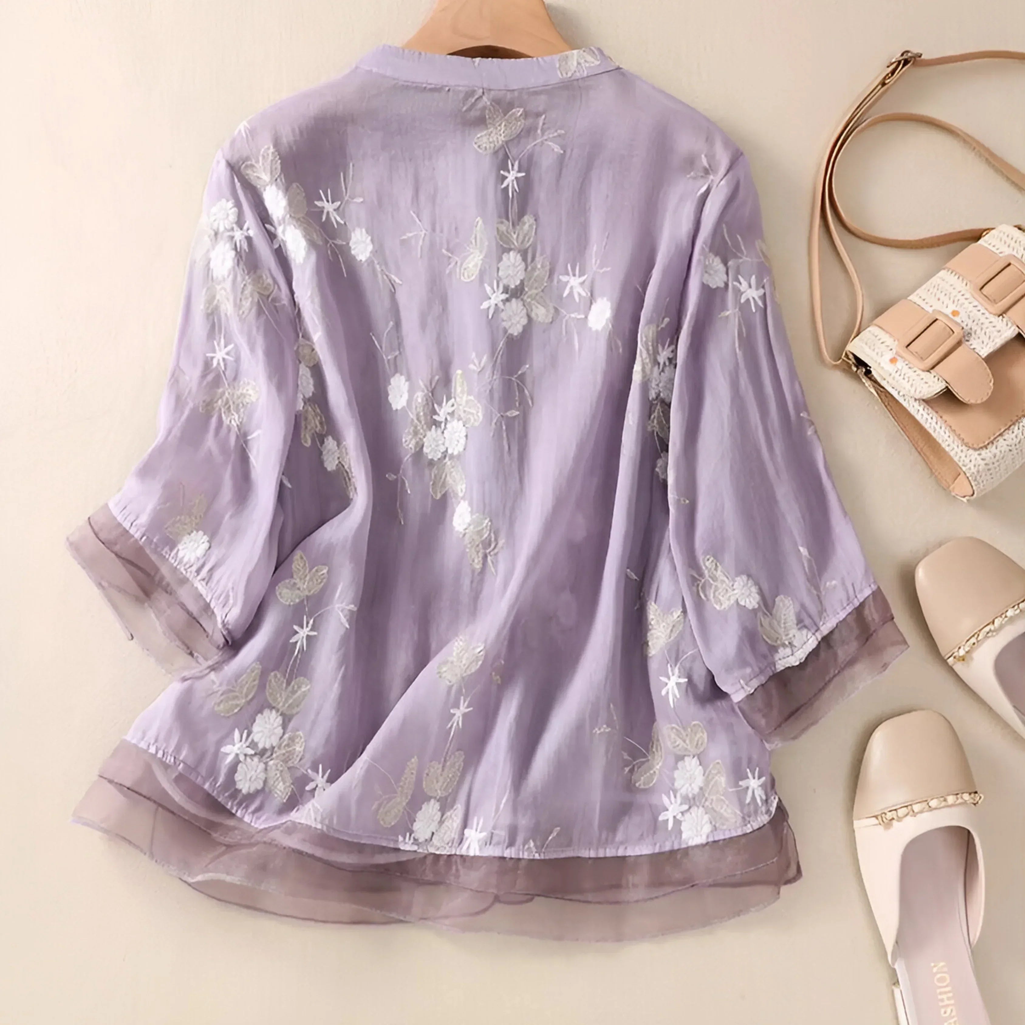 Loungewear Club™️ | Blouse en coton léger