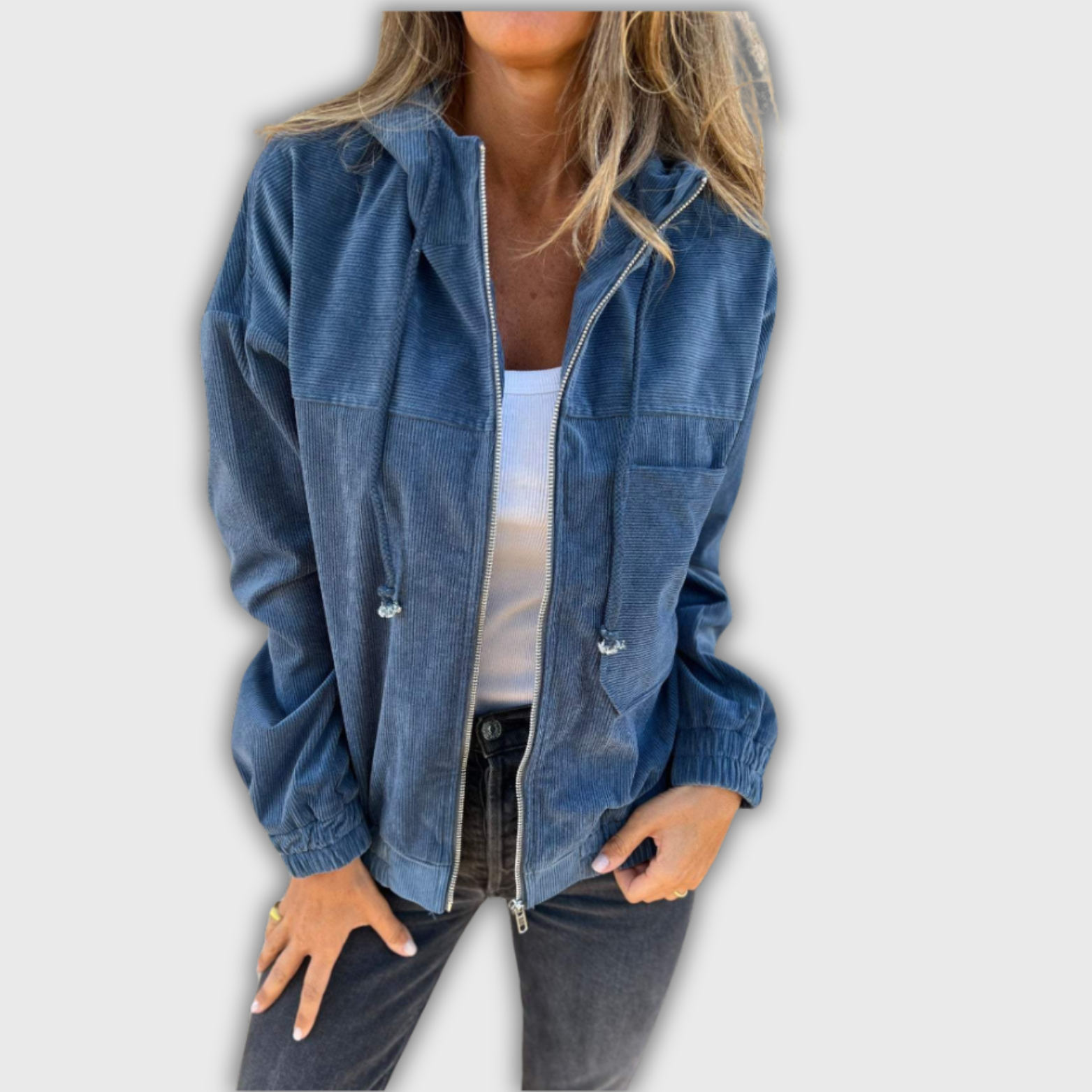 Veronika | Veste en tissu rétro