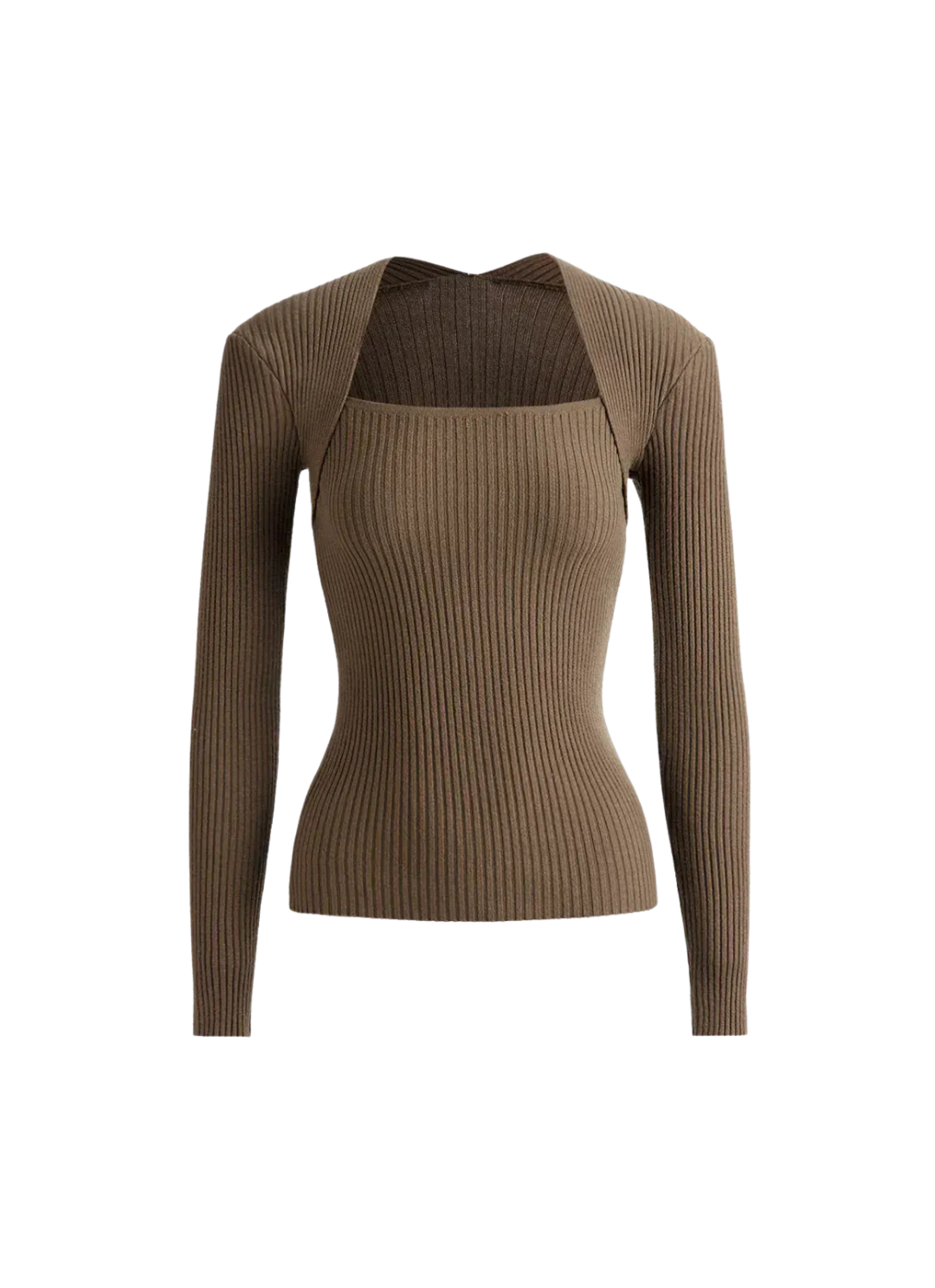 Loungewear Club™ | Pull en maille côtelée Bronzework
