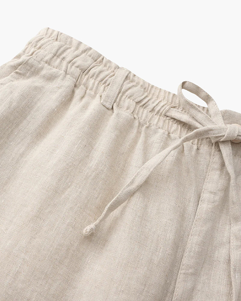 Loungewear Club™️ | Shorts en Lin Premium