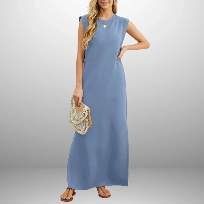 Inma | Robe longue fluide anti-rides