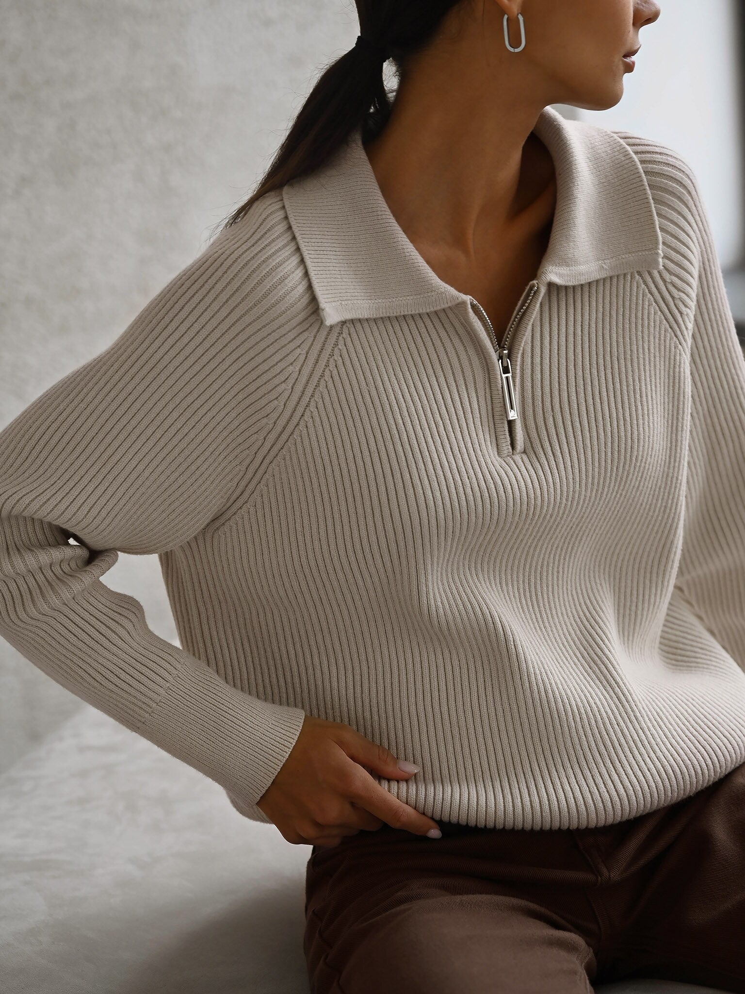 Loungewear Club™ | Pull zippé