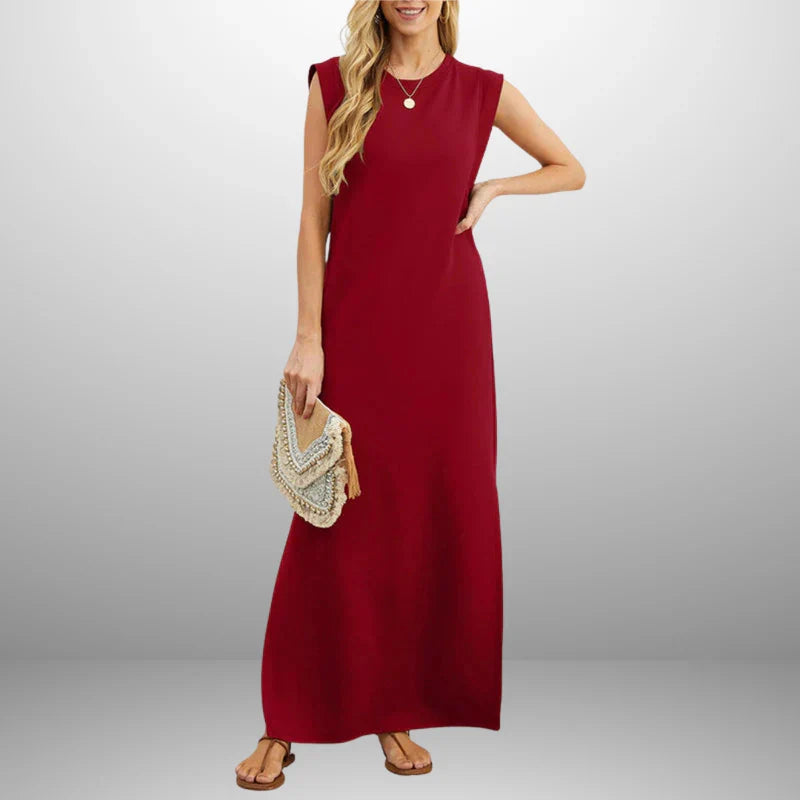 Inma | Robe longue fluide anti-rides