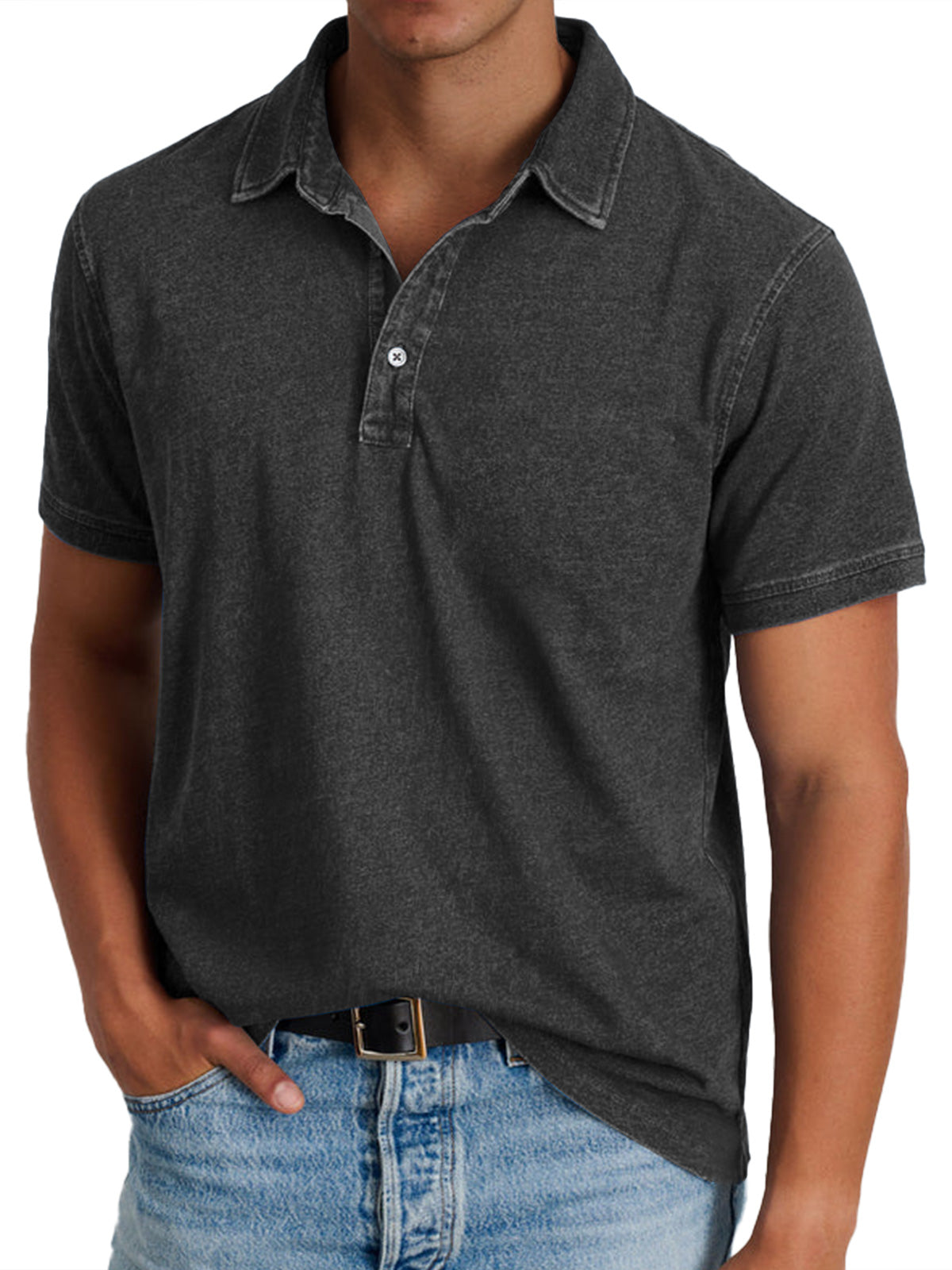 Louis | Polo à col