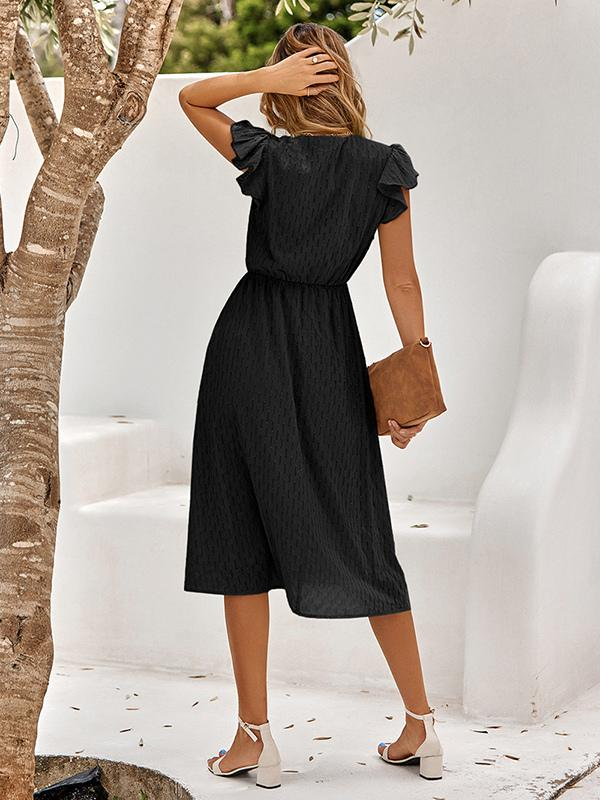 LARA | Robe midi de saison