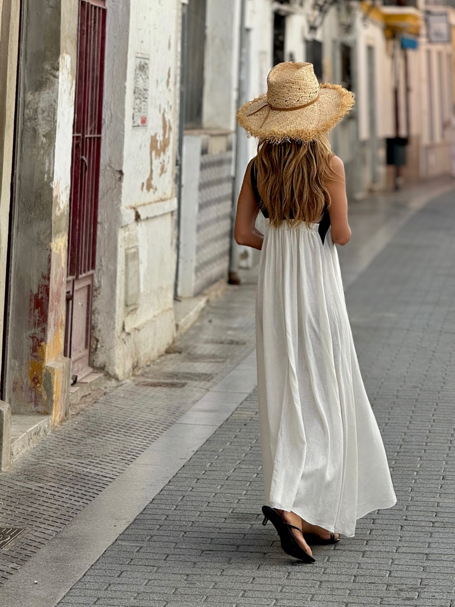 CANELA | Robe à décolleté croisé