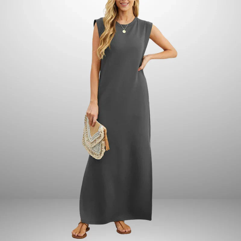 Inma | Robe longue fluide anti-rides