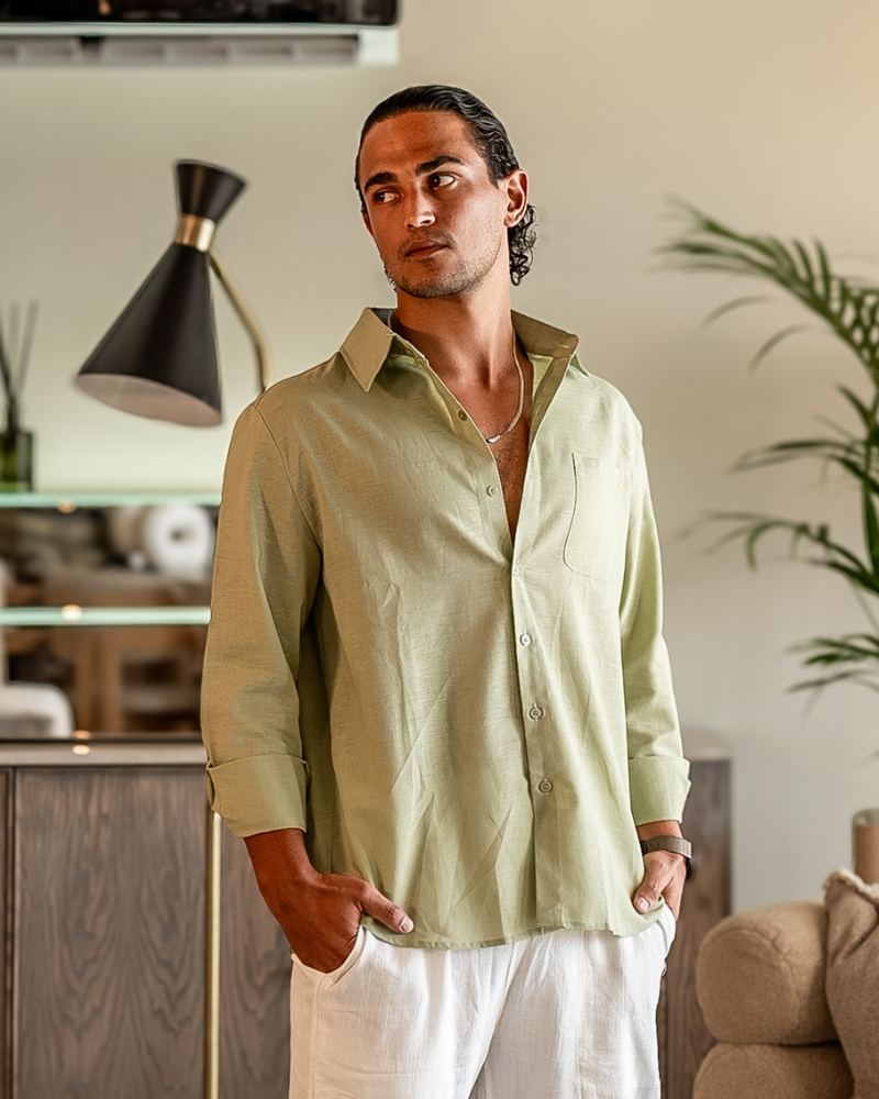 Loungewear Club™️ | Chemise 100% Lin