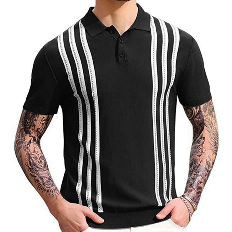 Loungewear Club™ | Polo décontracté rayé