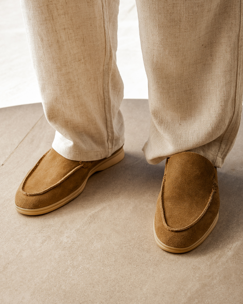 Loungewear Club™ | Mocassins en Suède Premium