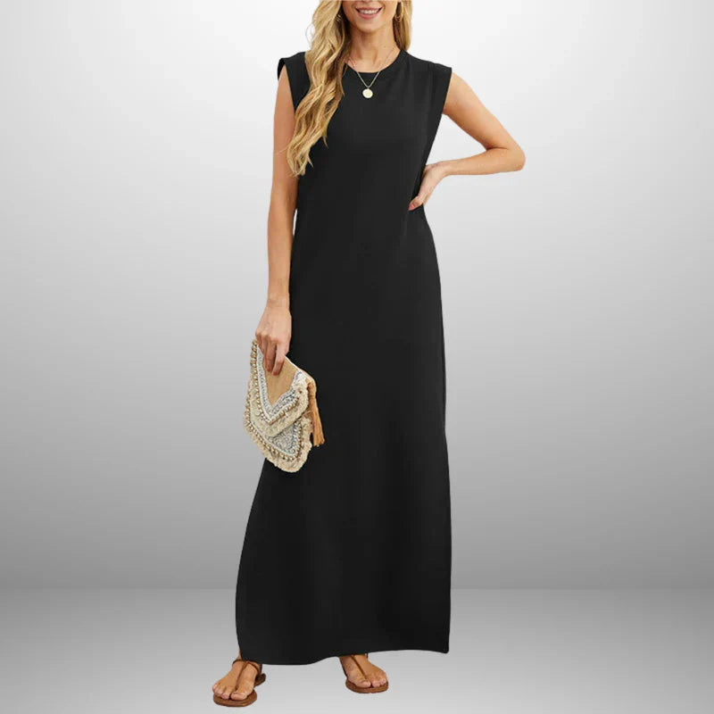 Inma | Robe longue fluide anti-rides