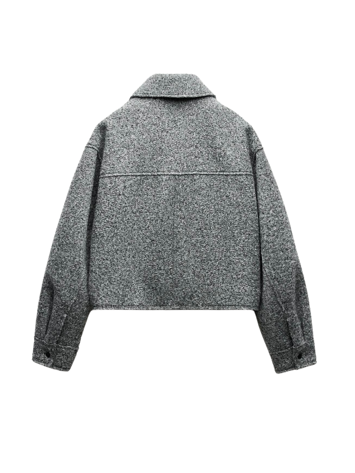 Loungewear Club™️ | Veste bouclée grise