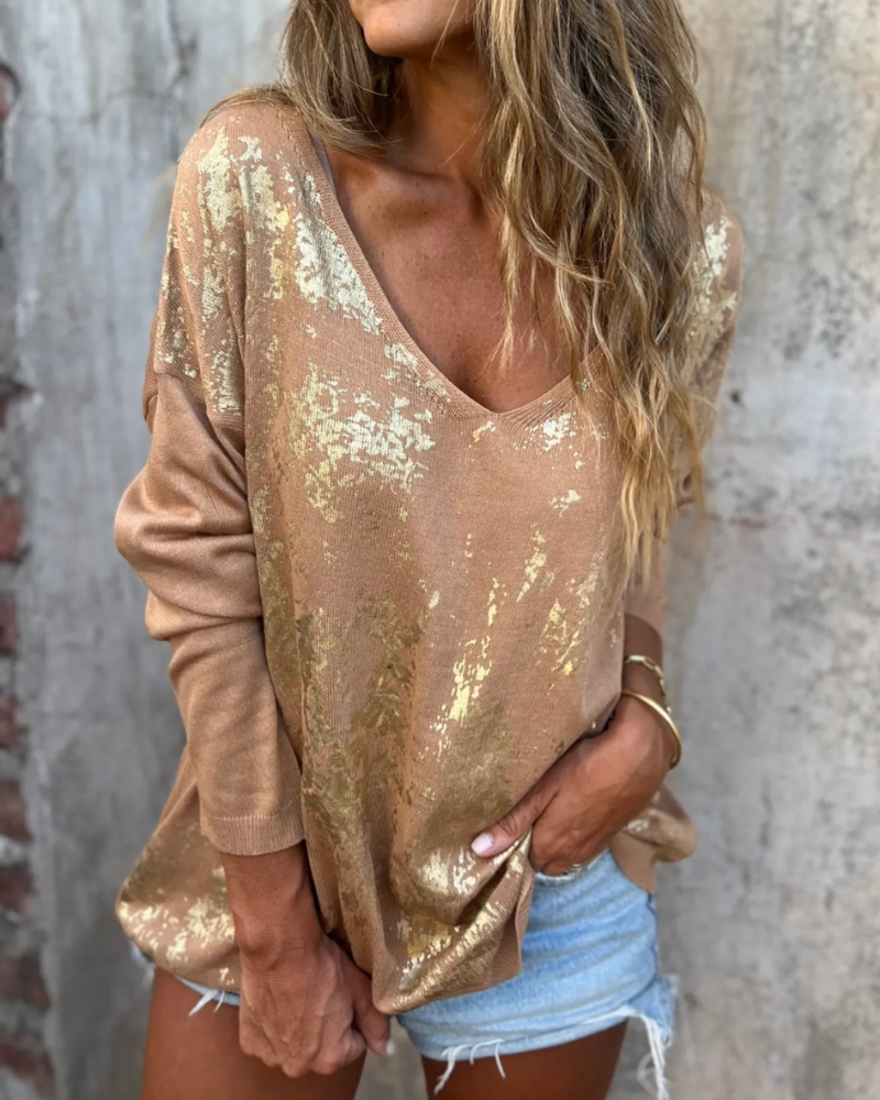 Loungewear Club™️ | Top décontracté en maille